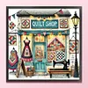 Sewing Shop-14CT Stamped/Counted Cross Stitch 40*40cm/15.75*15.75in tapestrymarket