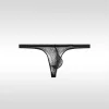 Men's Ultra-Thin Ice Silk Low-Rise Sexy Transparent Thong