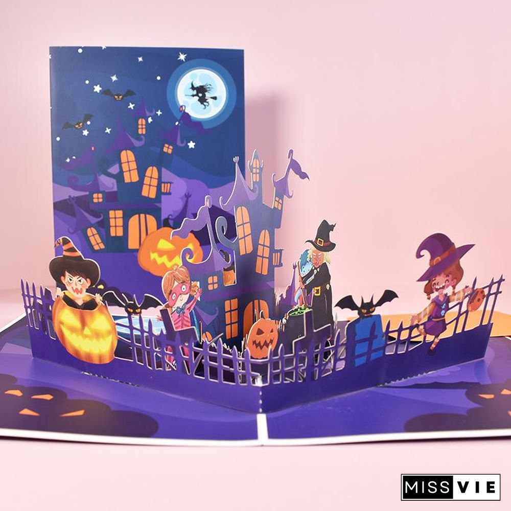 Halloween 3D Pop Up Greeting Card