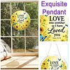Signe d&rsquo;amour en verset biblique, bricolage 2D plat acrylique 5D &agrave; points de peinture en diamant DIY avec un pendentif en forme de cristal, kits de pendentifs en forme sp&eacute;ciale de diamants en strass, perceuse simple face 25x25cm pour la d&eacute;coration int&eacute;rie