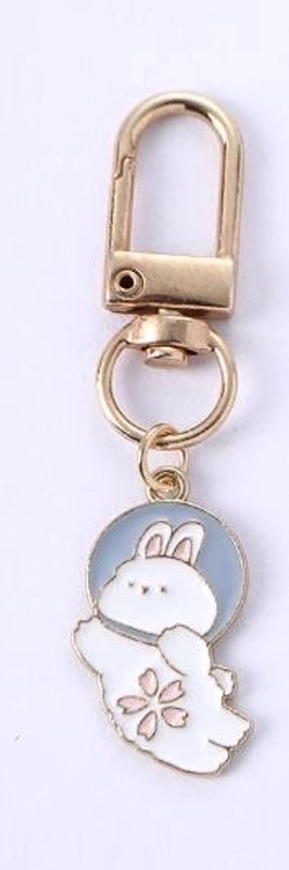 Minimalist Cat Zinc Alloy Women’s Keychain