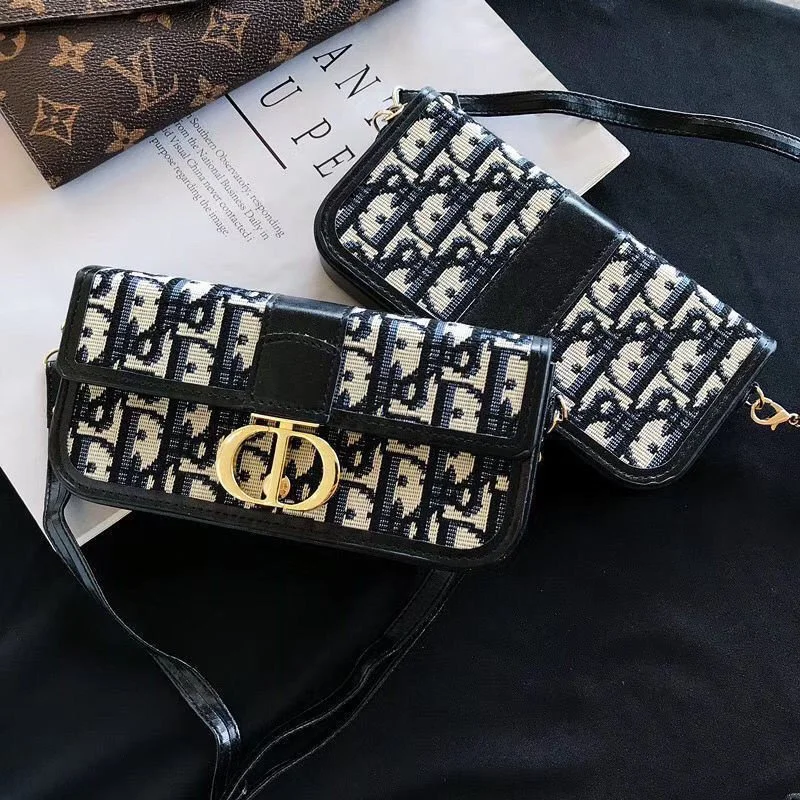 Vintage Print Phone Bag