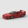 Moc The Red Super Car