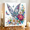 Framed Diamond Painting - Special Shaped - Butterfly (25x25cm)