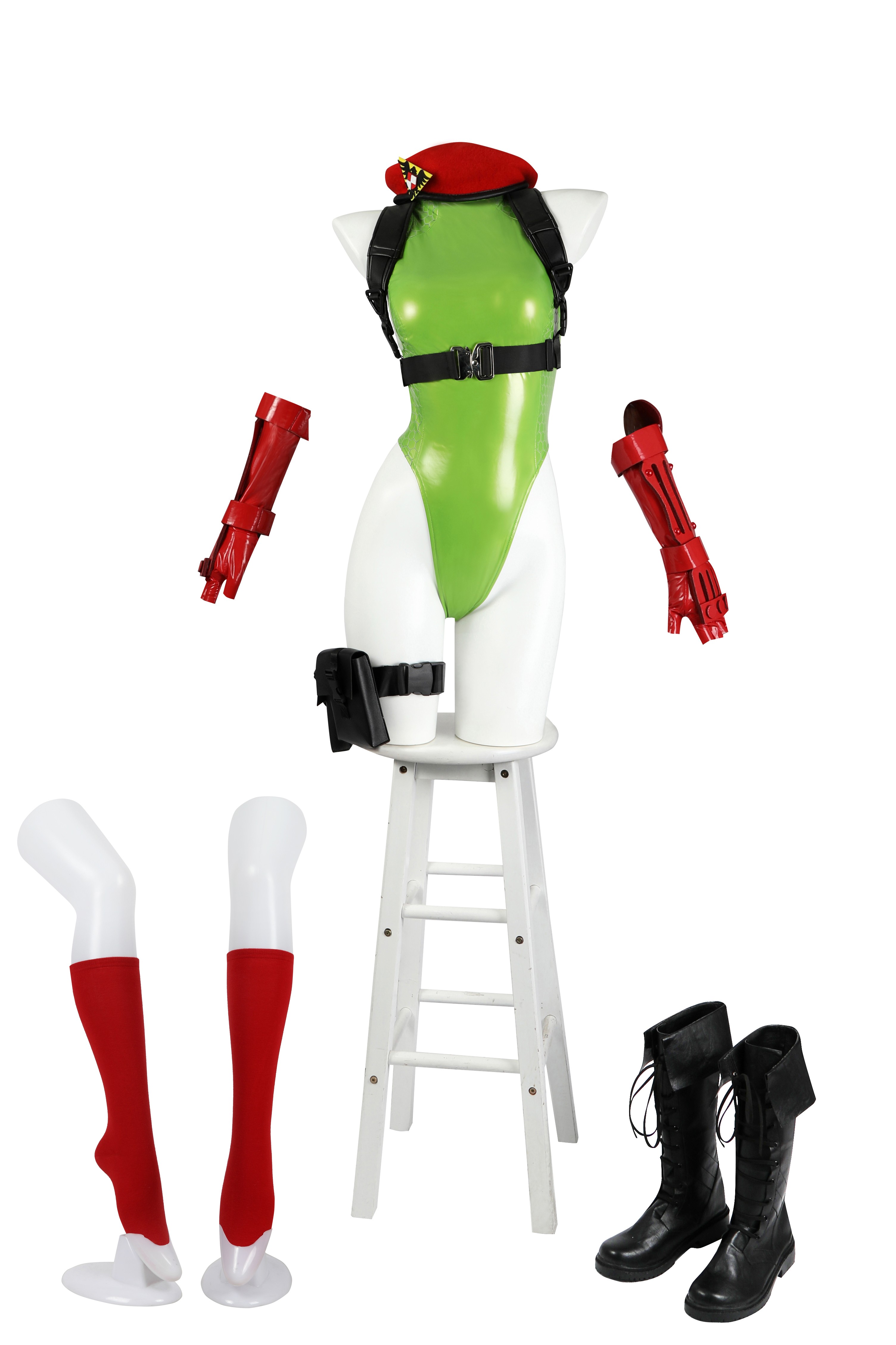 Street Fighter Cammy Jumpsuit Cosplay Costume