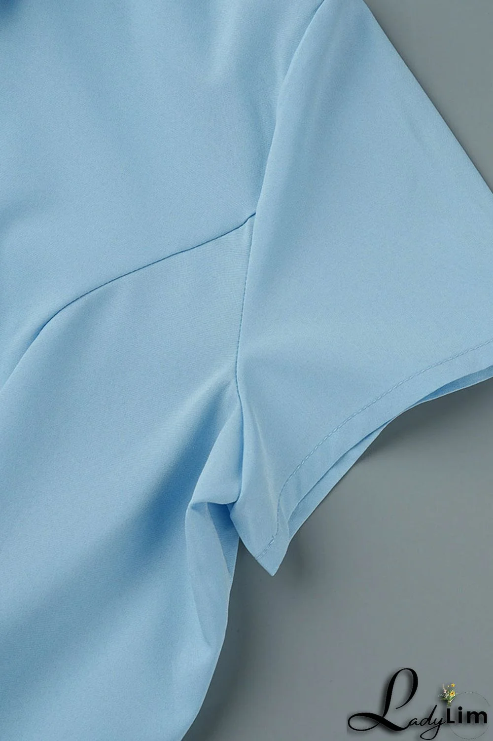 Black Fashion Casual Solid Asymmetrical Turndown Collar Tops