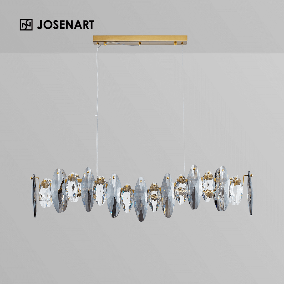 Crystal Luxury Dark Wave Chandelier JOSENART Josenart