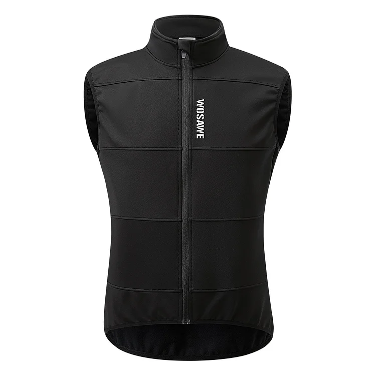 Men's Sleeveless Cycling Jacket Warm Thermal Vest