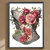 Diamond Painting -DIY Round Drill Tight Rose Corset