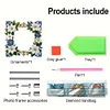 Special Shape Flower Diamond Painting Picture Photo Frame Diamond Art Tabletop Decor