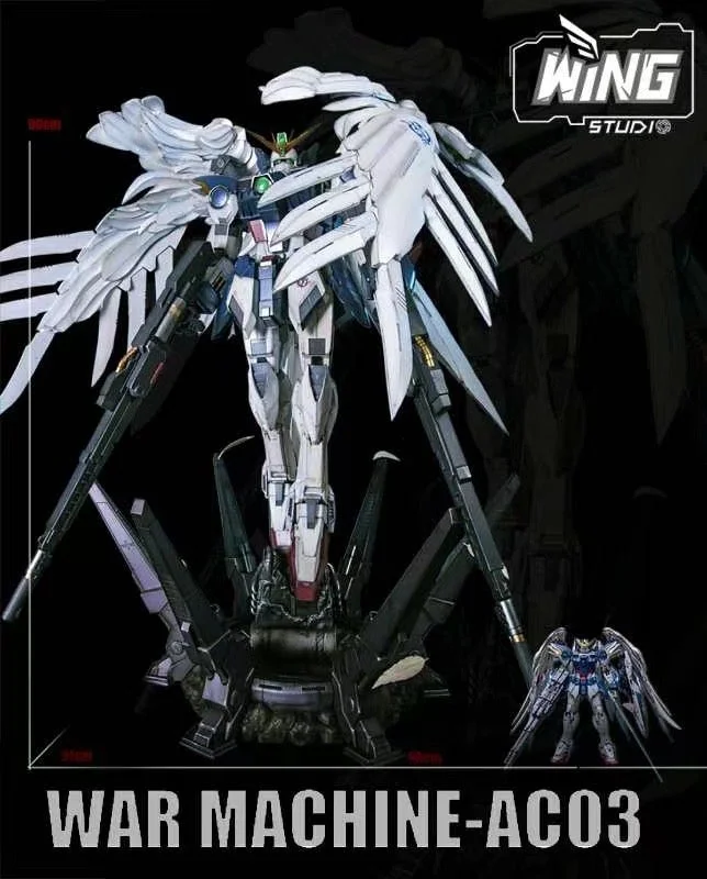 【IN STOCK】Wing Studios War Machine-AC03 - Gundam Statue GK/Statue-shopify