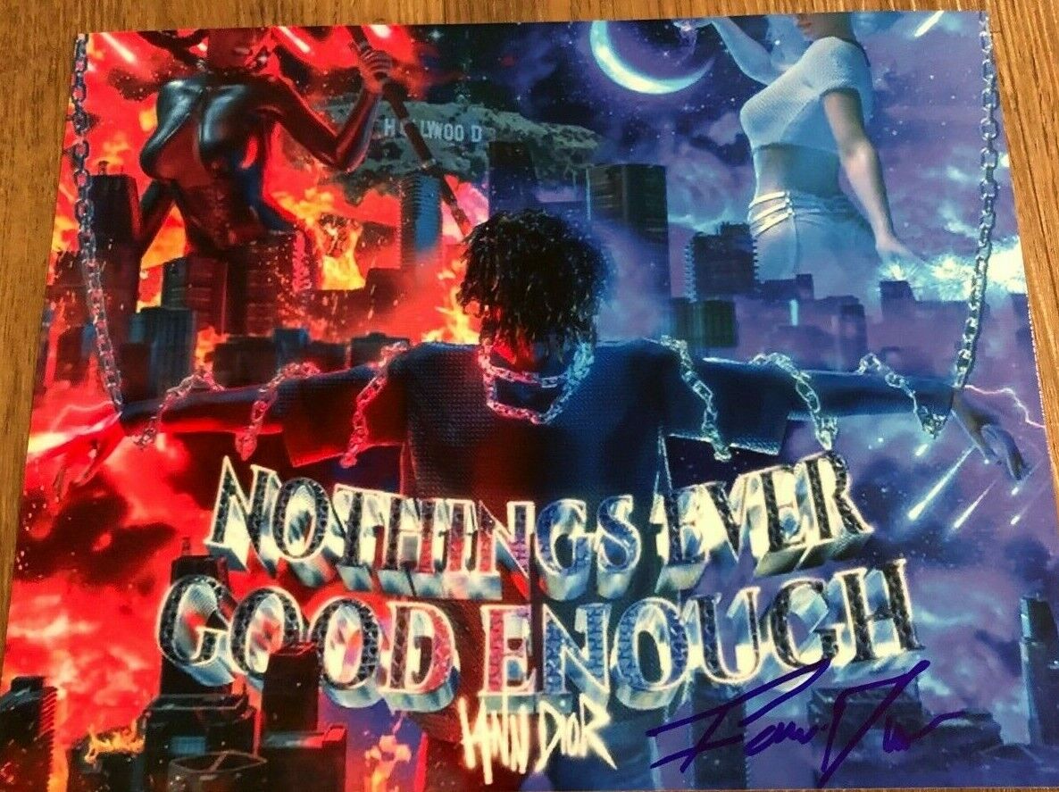 Iann Dior Nothings Ever Good Enough 24K Signed Autographed 8x10 Photo Poster painting COA E10