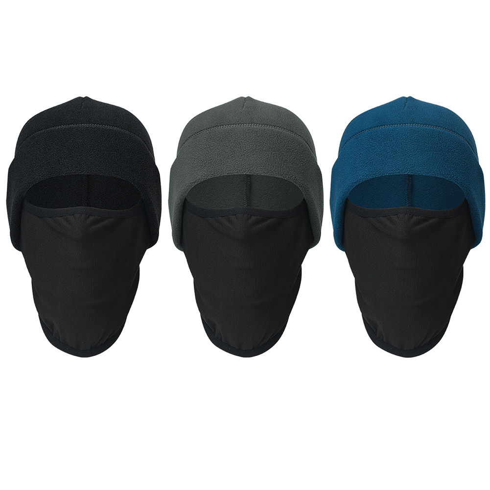 

Windproof Cycling Ear Protection Cap Outdoor Sports Thermal Fleece Beanie, Dark grey, 501 Original