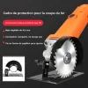 Support de meuleuse à angle réglable protection pour la coupe du fer