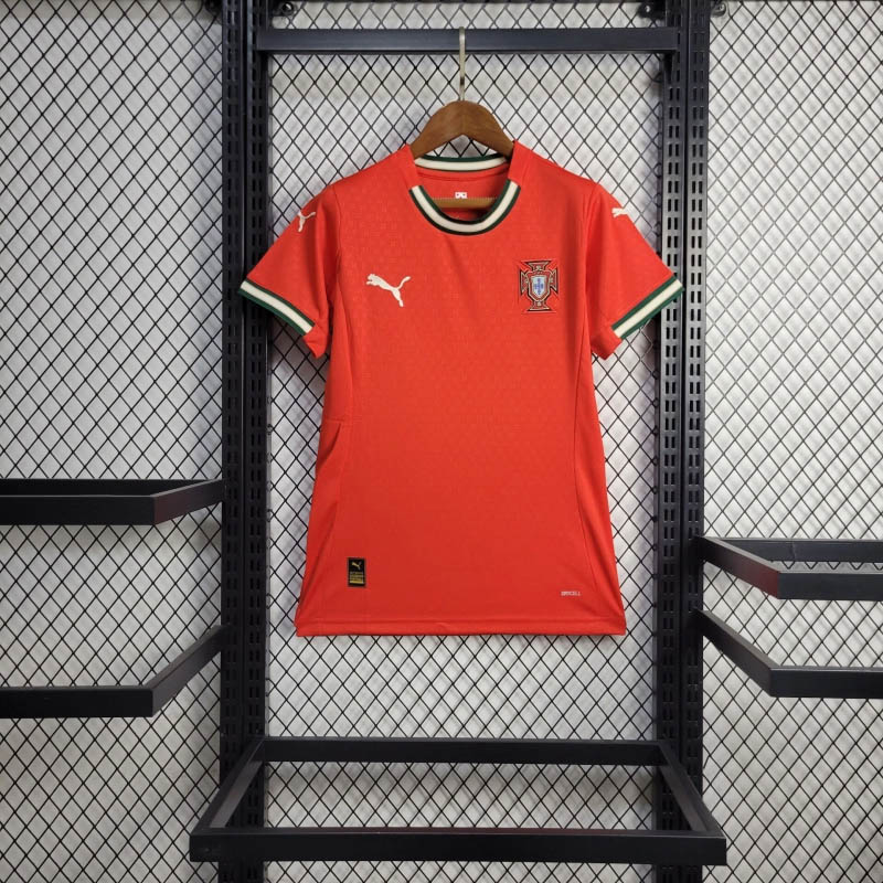 2025-2026 Woman Portugal Home Football Shirt 1:1 Thai Quality- Maxi Kit