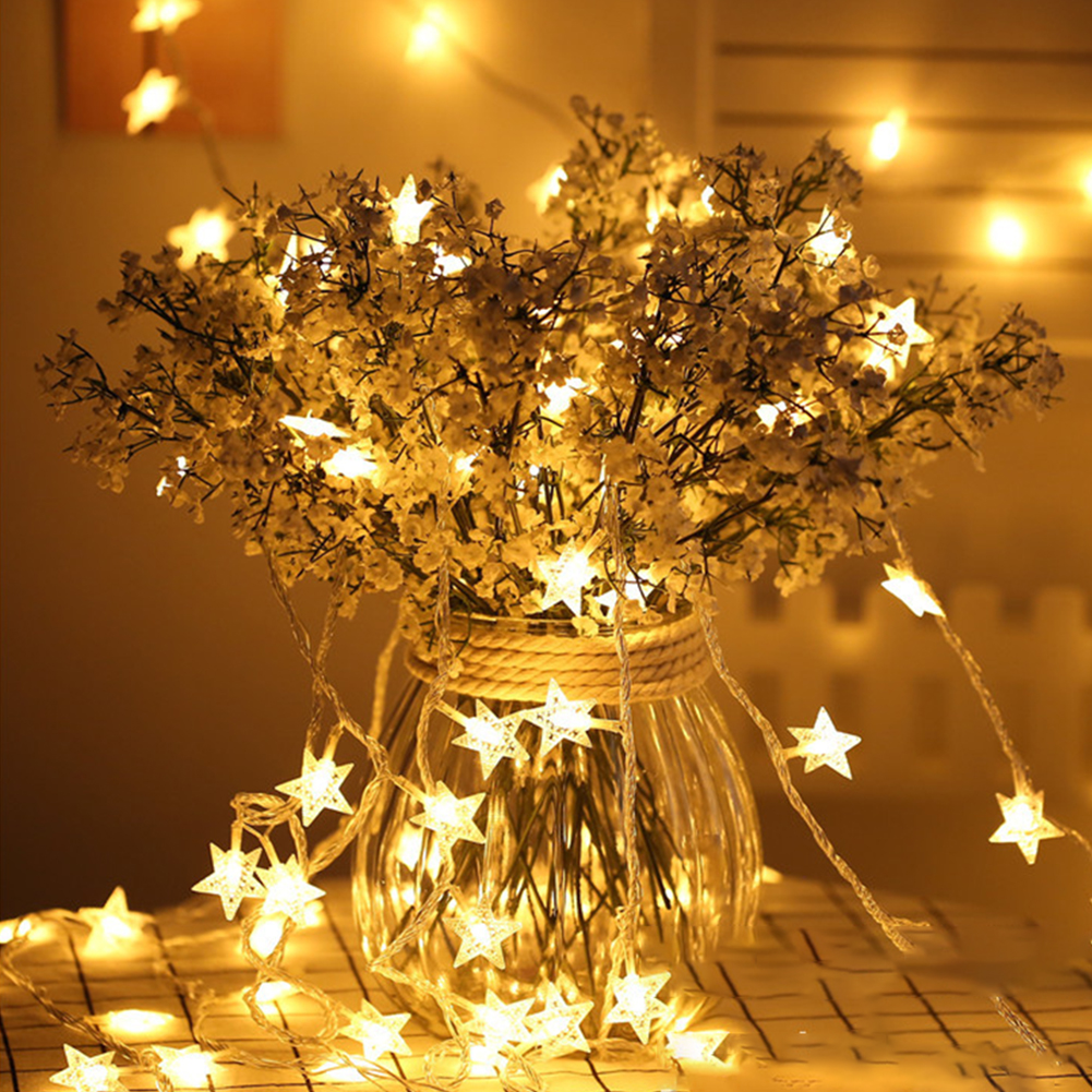 

3m 20 LED Star String Lights Battery Powered Fairy Lamp Christmas Decor, 501 Original