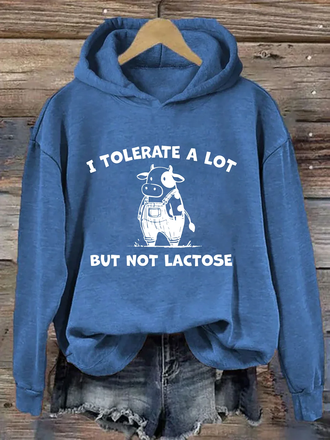 Lactose Intolerance Cow Hoodie