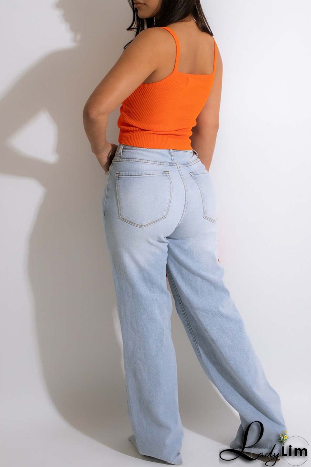 Black Fashion Sexy Solid Vests Spaghetti Strap Tops