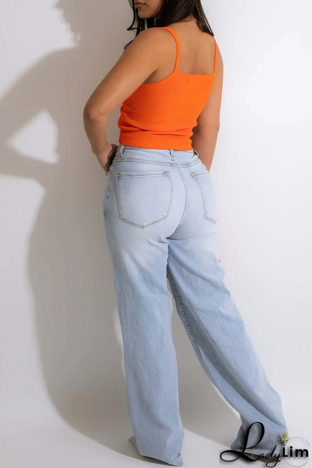 Black Fashion Sexy Solid Vests Spaghetti Strap Tops