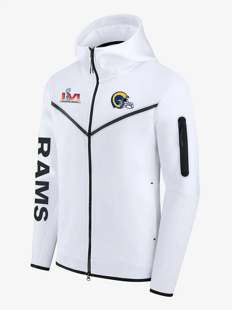 rams white super bowl jacket