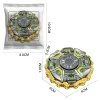 Creative Decompression Chain Fingertip Gyroscope Burst Puzzle Colorful Mecha Battle Gyroscope