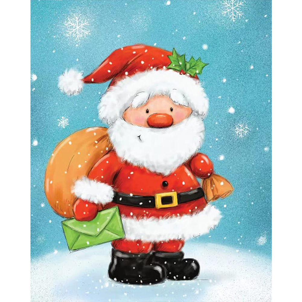 

Santa Claus Holiday - Round Drill Diamond Painting - 30*40CM, 501 Original