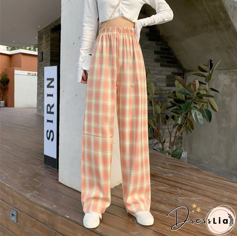 Sweatpants Womens Clothes Pants Streetwear Winter Fashion Korean Style Wide Leg Harajuku