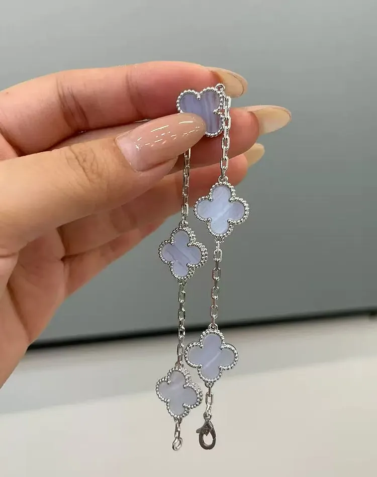 Four-leaf clover jewelry, bracelets, necklaces