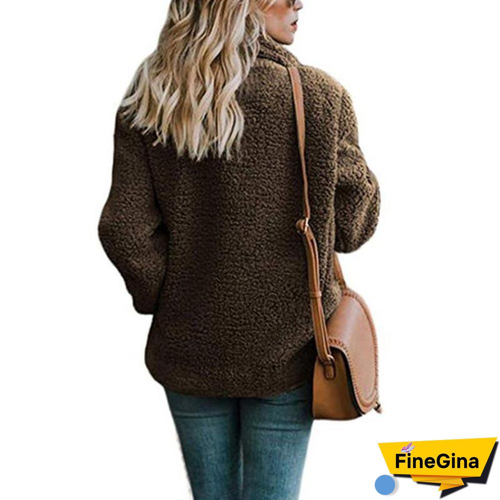 Women jacket Fur Coat Winter Fleece Jacket Women Coat Female Jacket Plus Size Hooded Teddy Coat