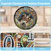 Lizard Acrylic DIY Diamond Painting Clock Kit 5D Diamond Art Clock