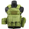 T-6094 Breathable Wear-Resistant Bulletproof Vest 1000D Oxford Cloth Multifunctional Tactical Vest