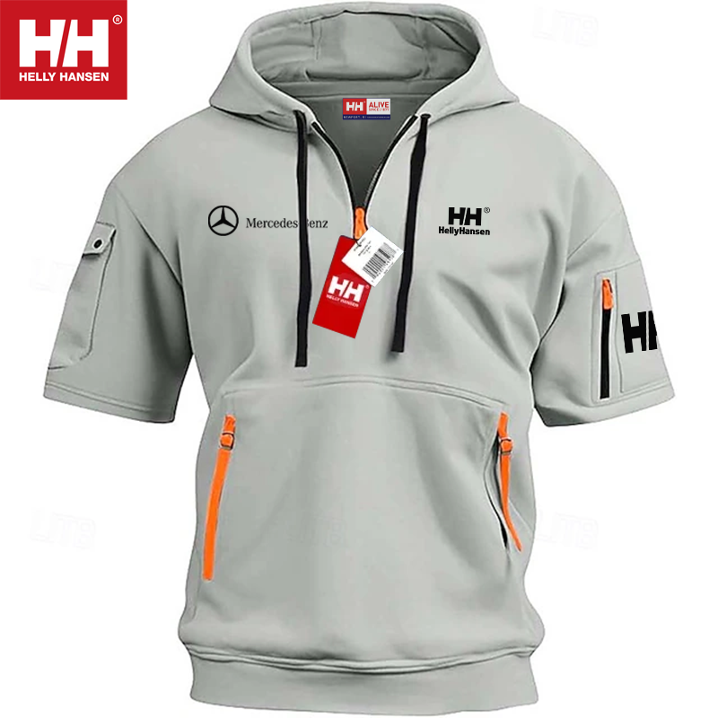 The new, loose hoodie from Helly Hansen® Mercedes-Benz is available in limited quantities