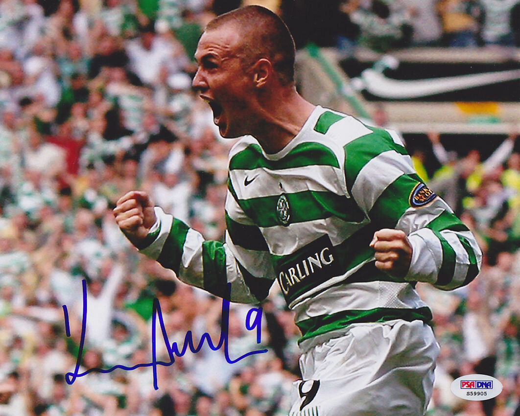 Kenny Miller SIGNED 8x10 Photo Poster painting Scotland *VERY RARE* PSA/DNA AUTOGRAPHED