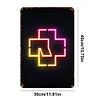 Rammstein Logo - Vintage Metal Signs(12*16Inch) - Music