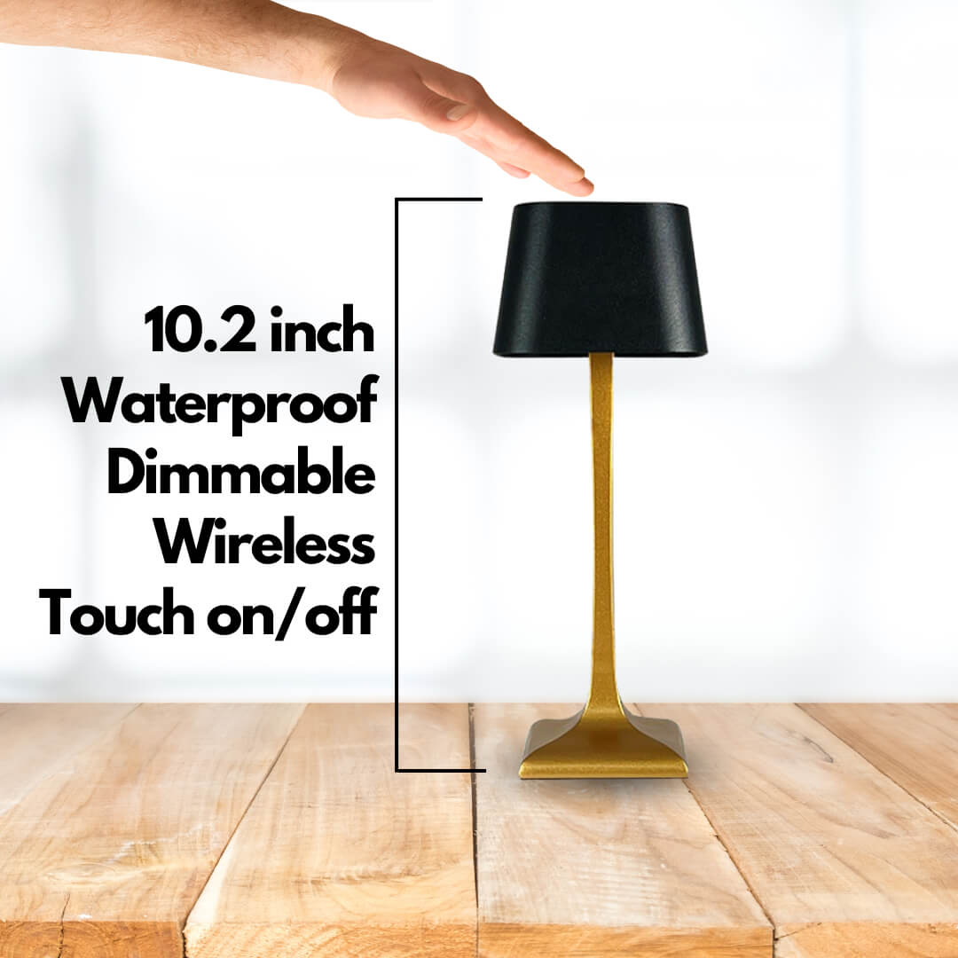 LED Metal Cordless Table Lamp