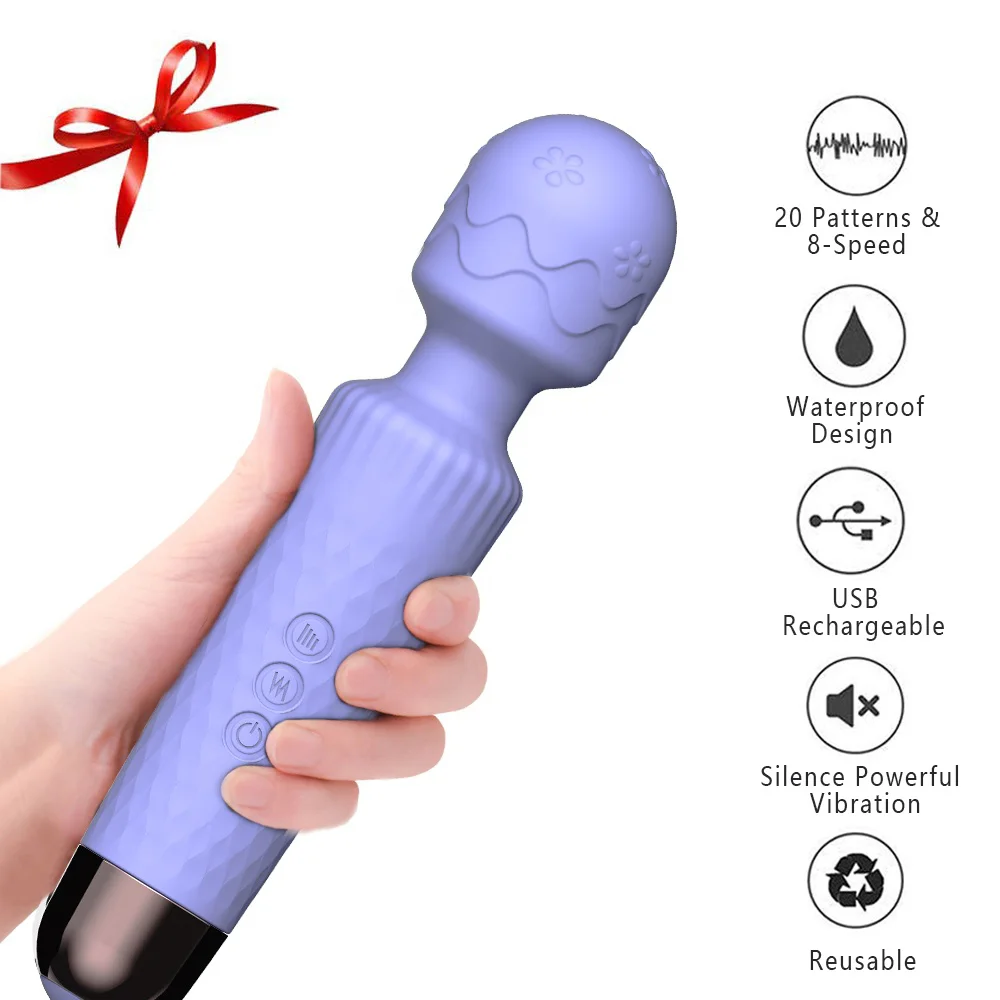 Silicone Waterproof Mini Dildo Adult Masturbator Pussy Sex Toy Female Clitoris Massager Vagina Wand Vibrator