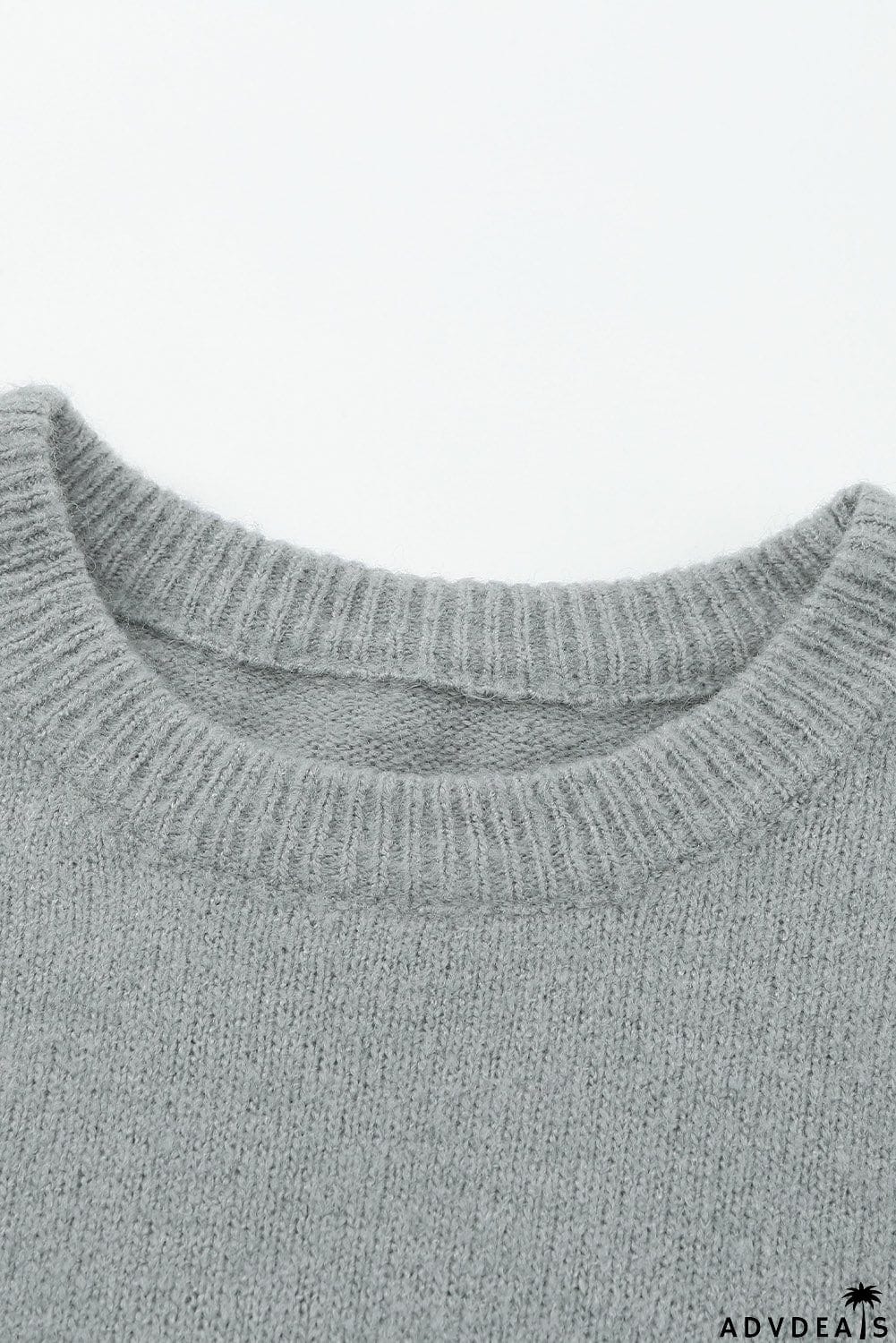 Black Colorblock Chevron Sweater