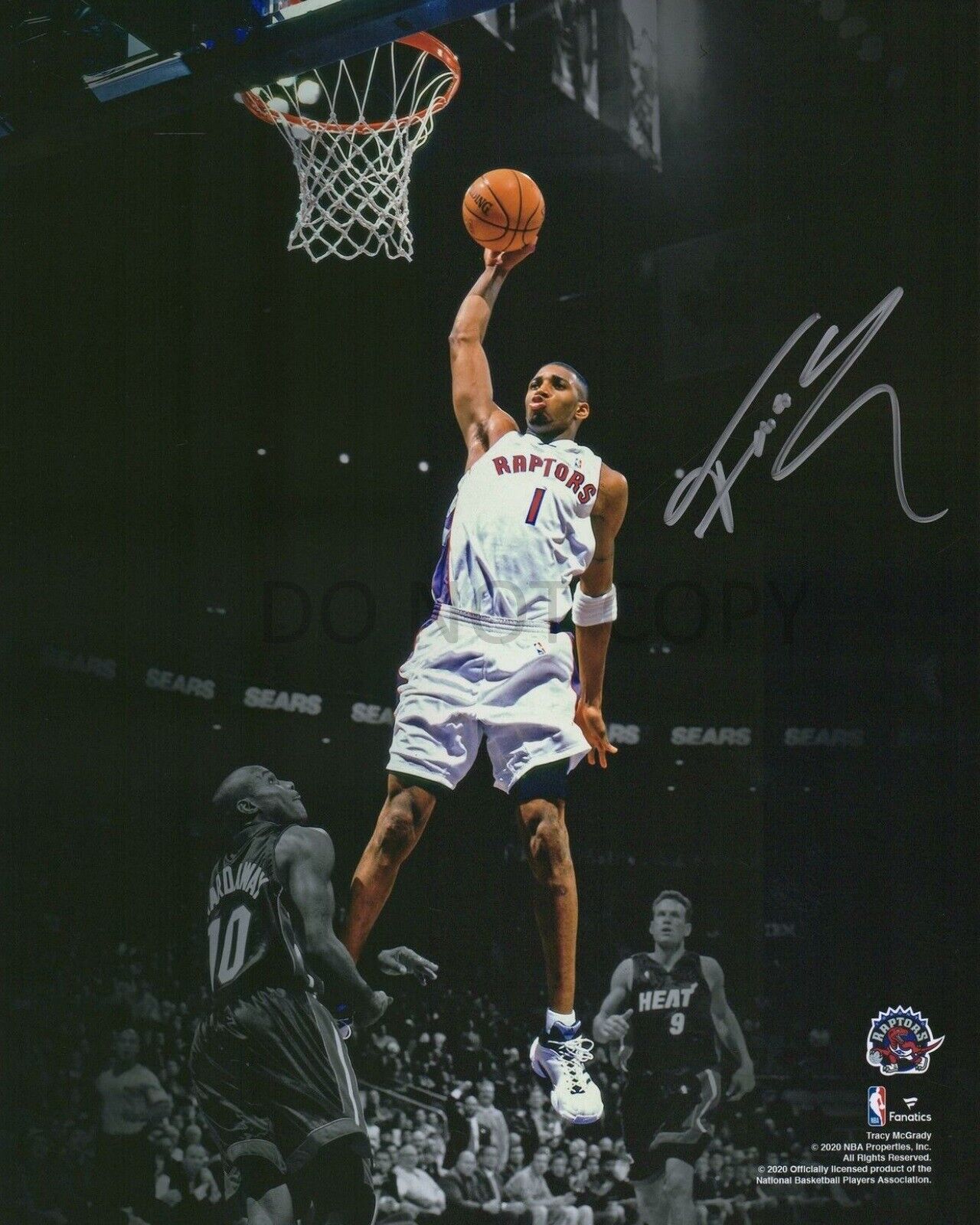 Tracy McGrady Raptors Autographed Signed 8x10 Photo Poster painting NBA All Star #1 REPRINT