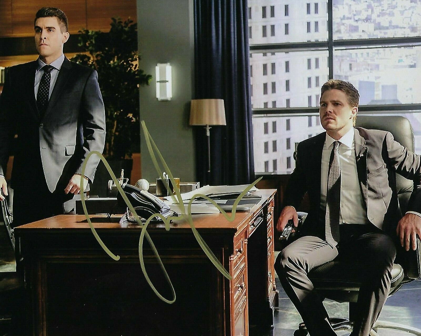 GFA Arrow Show Adrian Chase * JOSH SEGARRA * Signed 8x10 Photo Poster painting J2 COA