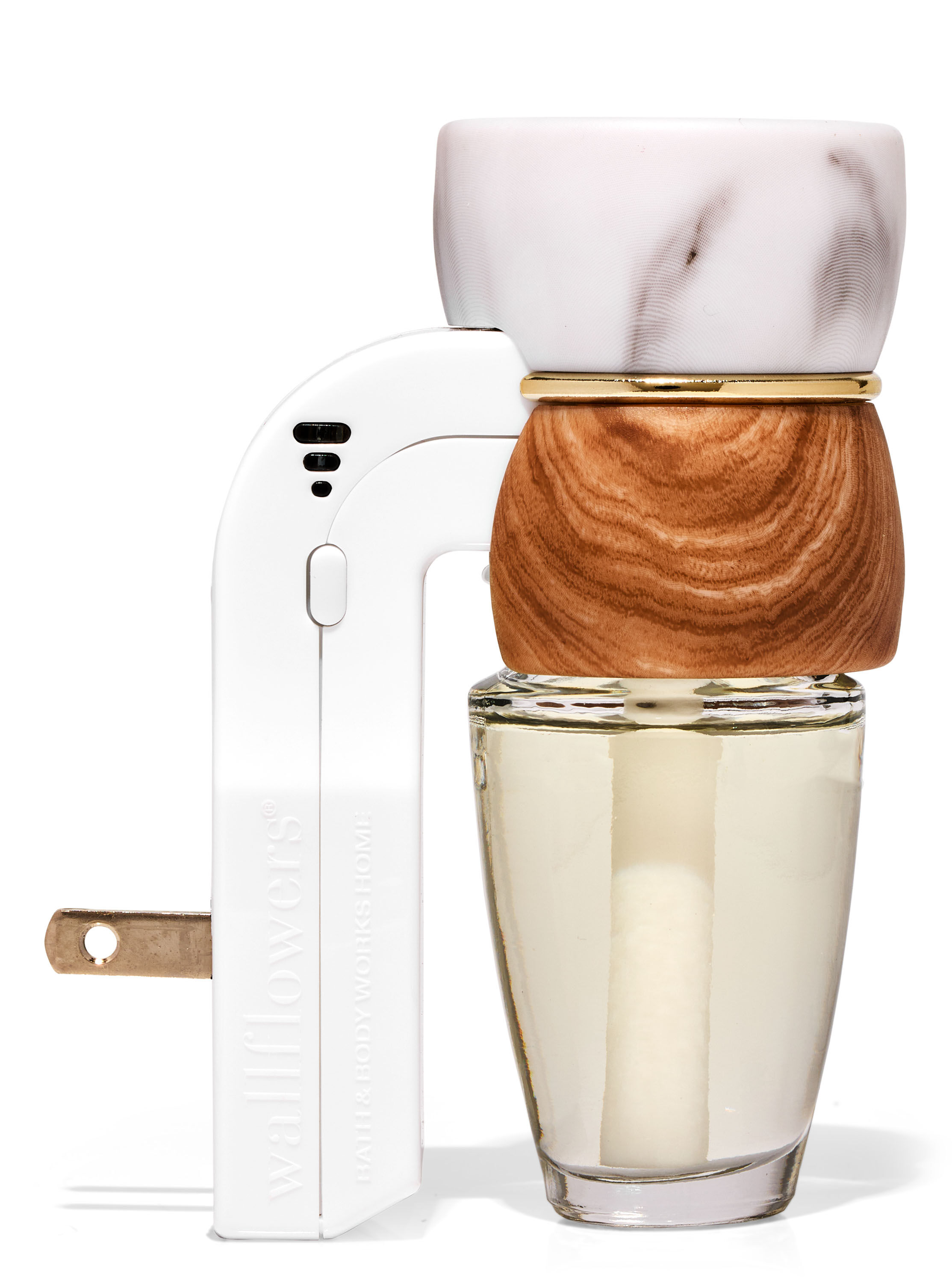 White Hourglass Topper Wallflowers Scent Control™
