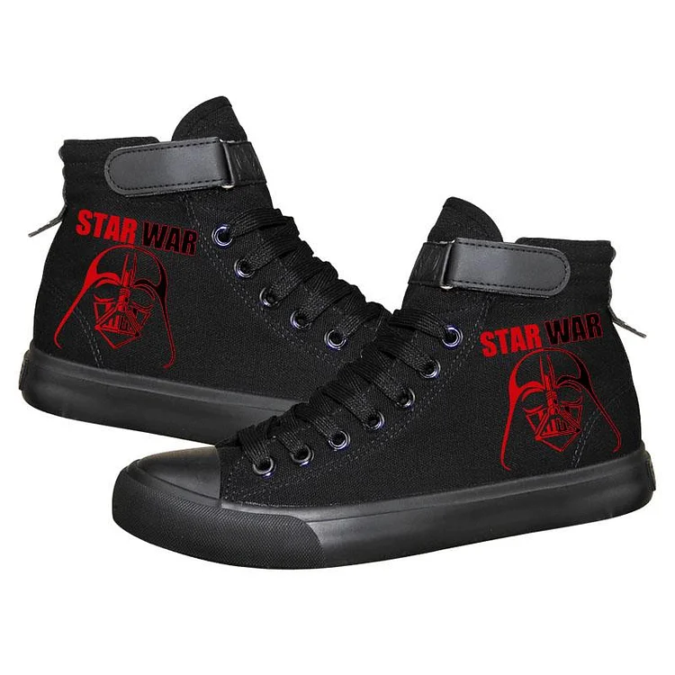 Mayoulove Star Wars Darth Vader High Top Sneaker Cosplay Shoes-Mayoulove