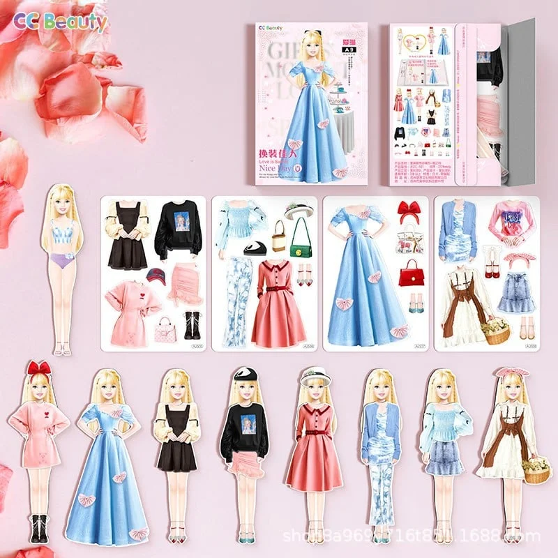 (🎁2024- Hot Sale🎁)Magnetic Dress Up Baby