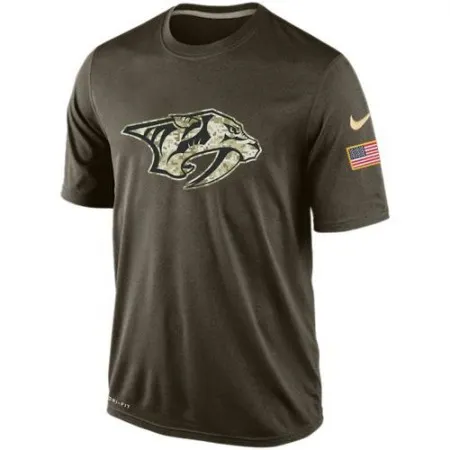 Men's Nashville Predators Salute To Service  Dri-FIT T-Shirt