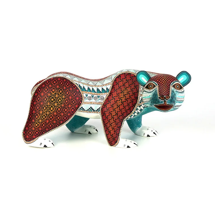 Bear - Oaxacan Alebrije Wood Carving - Nestor Melchor