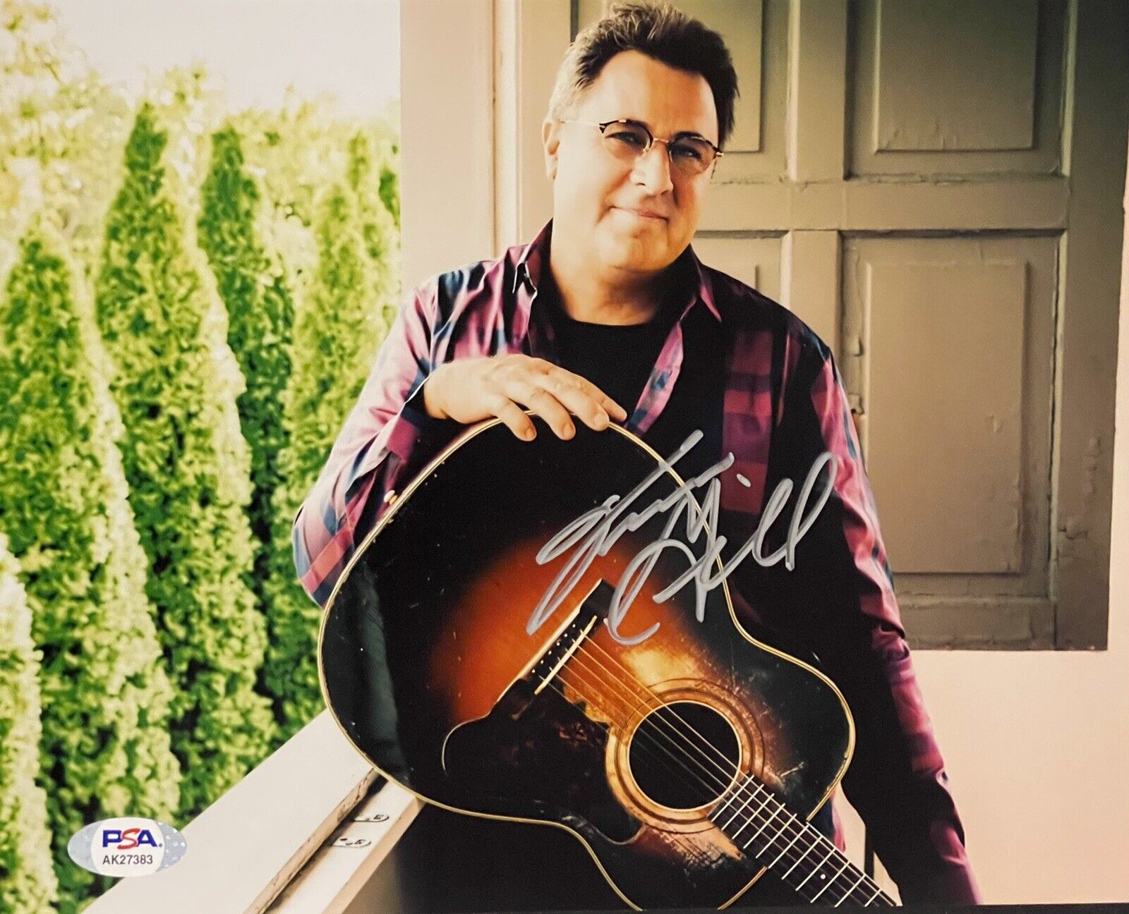 Vince Gill Signed Autographed When I Call Your Name 8x10 Photo Poster painting Country Psa/Dna