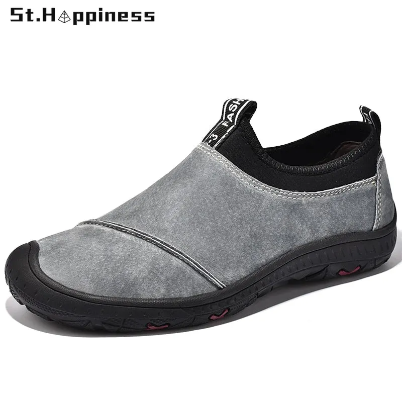 2021 Winter New Men Leather Shoes Luxury Brand Designer Original Loafers Moccasins Fashion Slip On Casual Driving Shoes Big Size
