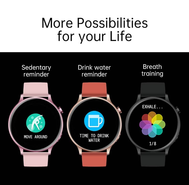 Findtime Smart Watch for Blood Pressure Monitor Heart Rate Blood Oxygen with Bluetooth Calling