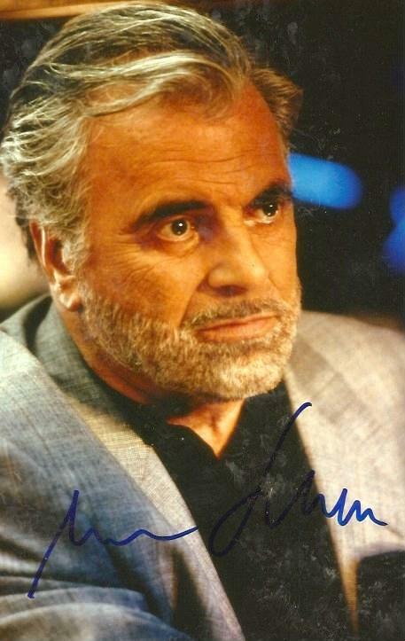 ACTOR Maximilian Schell (+) ACADEMY AWARD autograph, In-Person signed Photo Poster painting