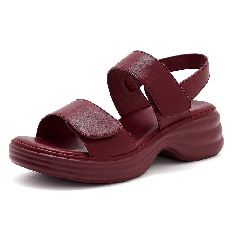 Sandals Velcro Thick Bottom Female 1688 Stunahome.com