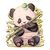 Magnetic Needle Minder Panda Refrigerator Magnet for Cross Stitch Needlework